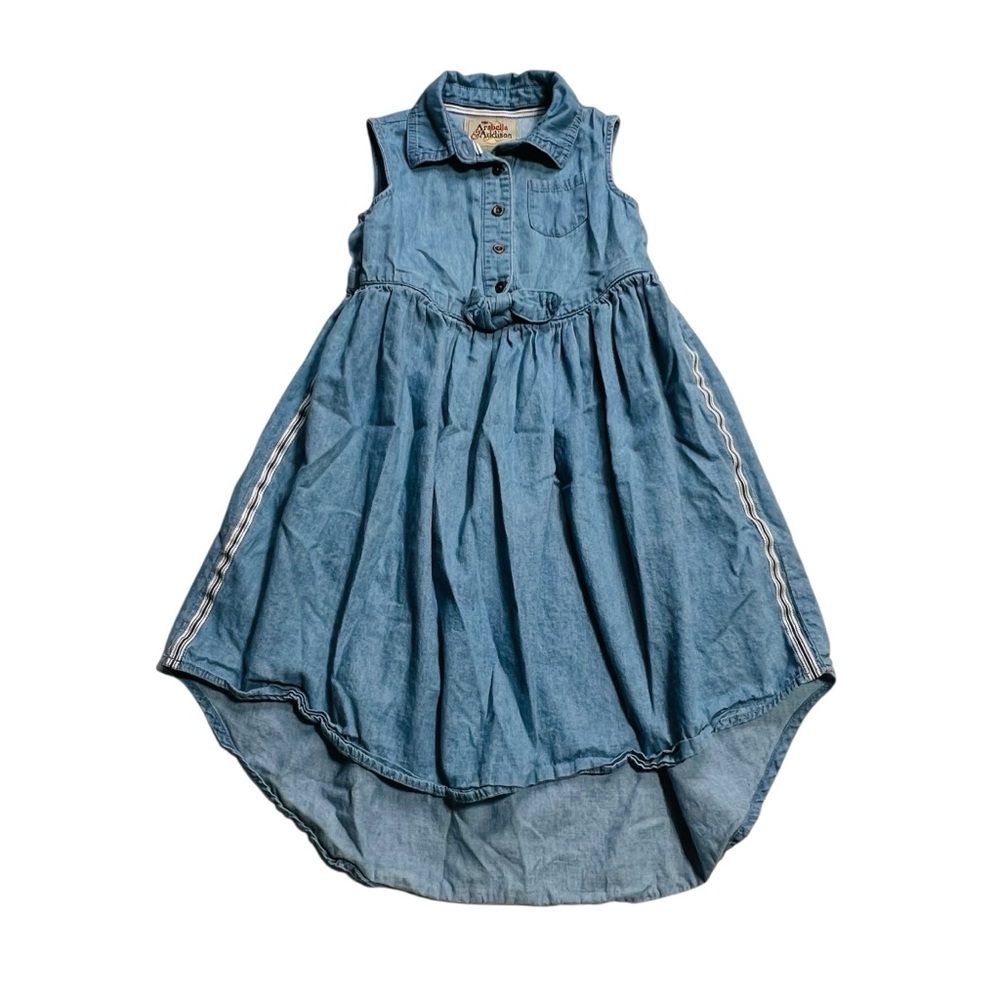 Chic‎ Blue Sleeveless Kids Dress
